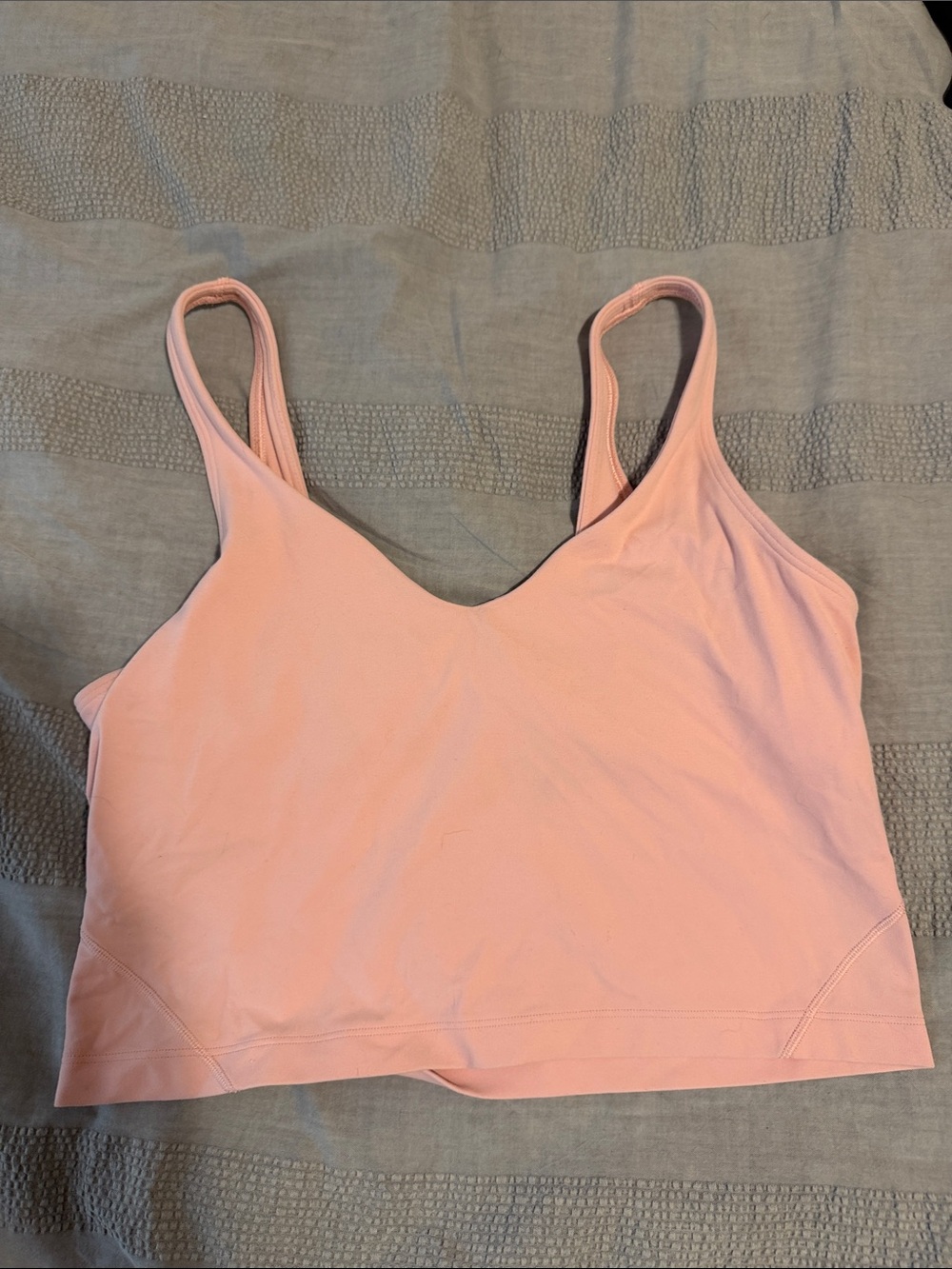 lululemon athletica Soft Pink Brami Tank